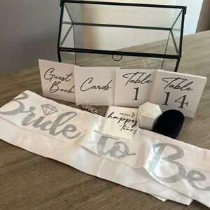 Bride to Be Wedding Supply Bundle